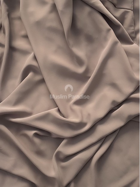 khimar pas cher taupe