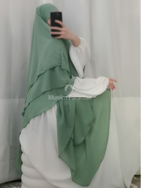 Khimar 3 voiles muslim paradise