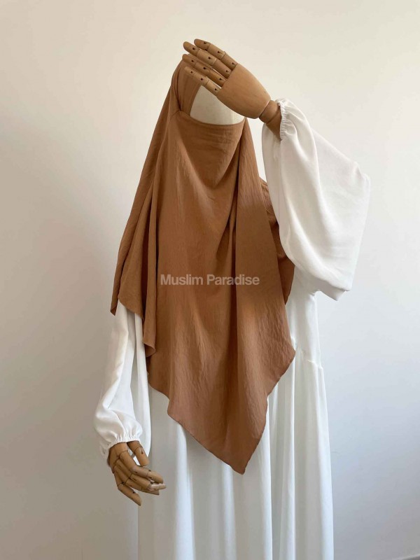 Khimar Jazz pas cher beige sable