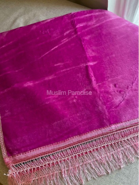 tapis de priere basique rose