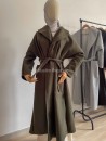 Manteau Mastour elegant kaki