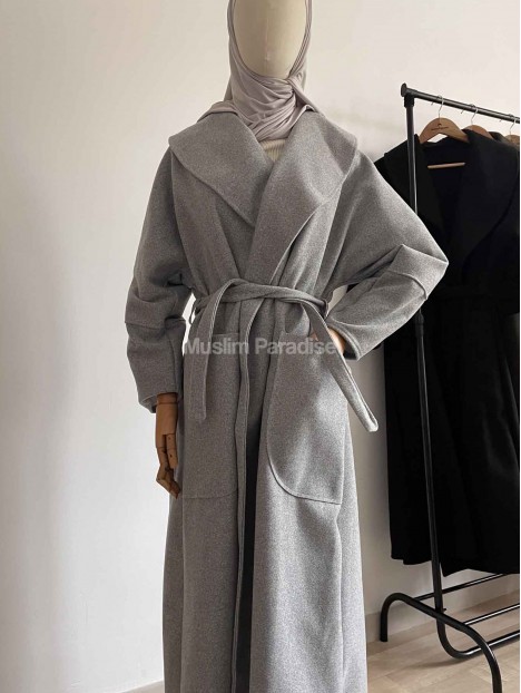 Manteau Mastour classe gris