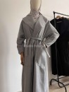 Manteau Mastour classe gris