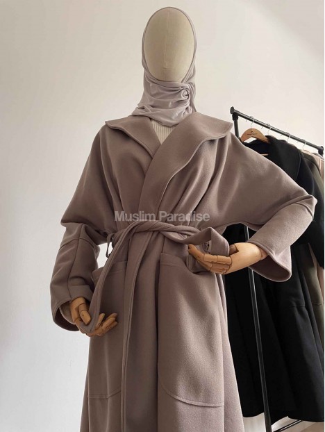 Manteau Mastour taupe