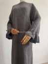 Robe pull gris foncé