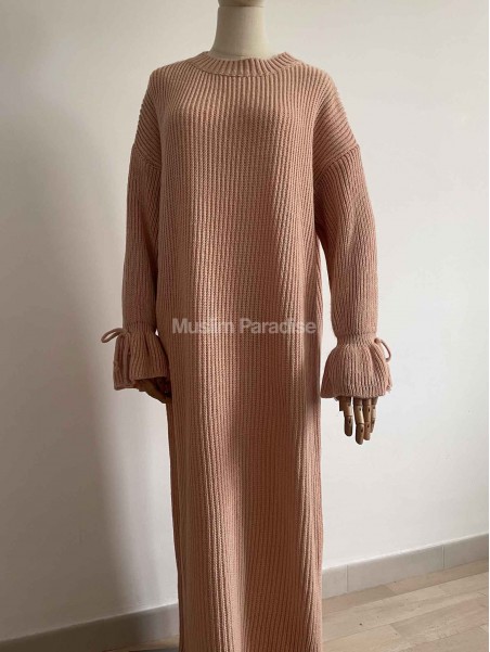 Robe pull rose
