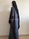 Ensemble basique jupe gris foncé