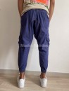 Pantalón Cargo Sarouel Clásico y auténtico denim azul - Muslim Paradise
