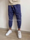 Pantalón Cargo Sarouel Clásico y auténtico denim azul - Muslim Paradise