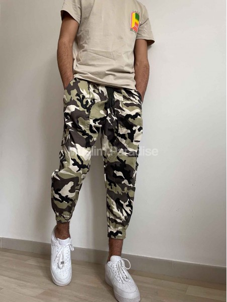 Pantalones Sarouel Corte Cargo Militar - Un estilo único con Muslim Paradise