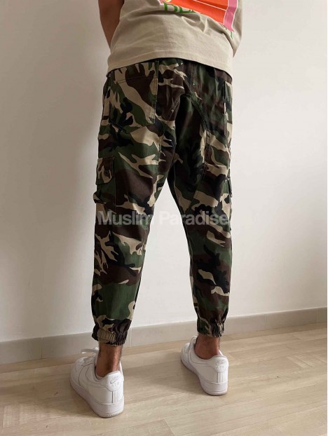 Sarouel coupe Cargo Militaire - Un style unique avec Muslim Paradise