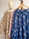 Abaya de primavera y verano - Abaya con estampado de follaje - Muslim Paradise
