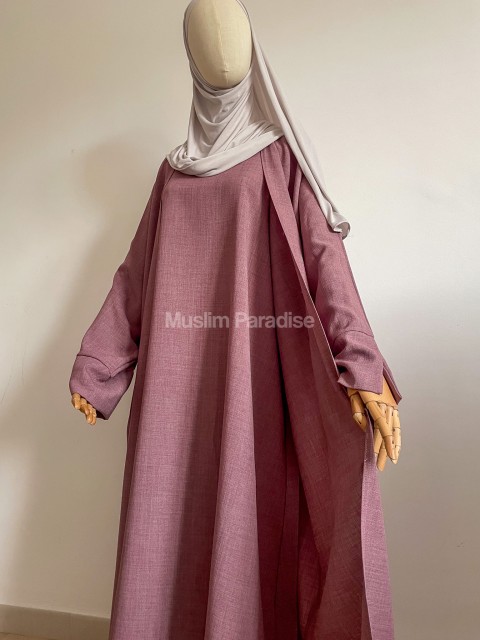 Ensemble Kimono Abaya lin - Muslim Paradise