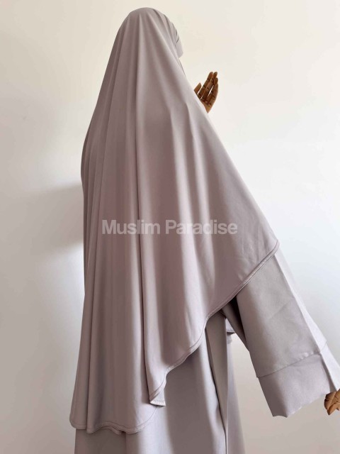 khimar Jersey gris clair