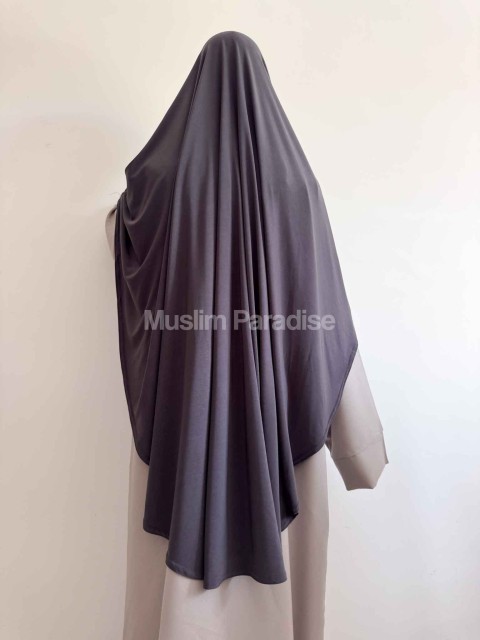 khimar jersey premium gris