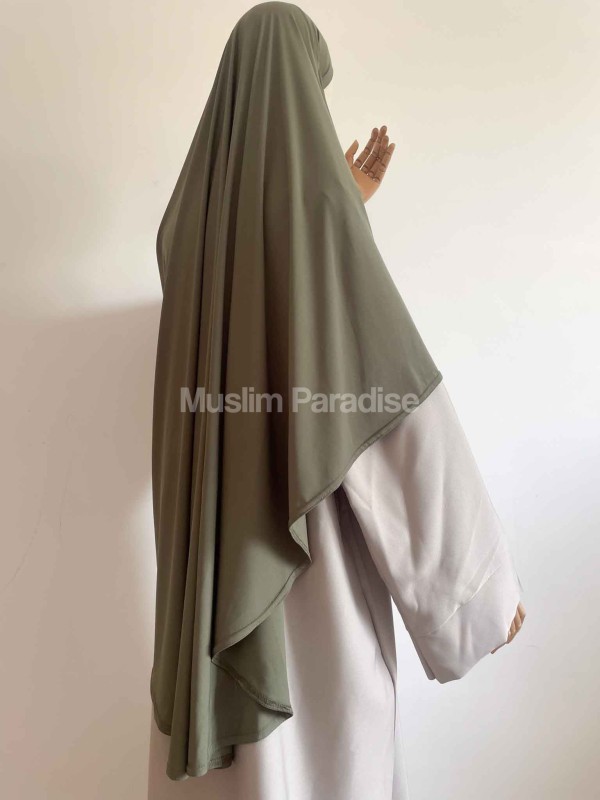 Khimar de Jersey Premium – Suave, elástico y ligero – Muslim Paradise
