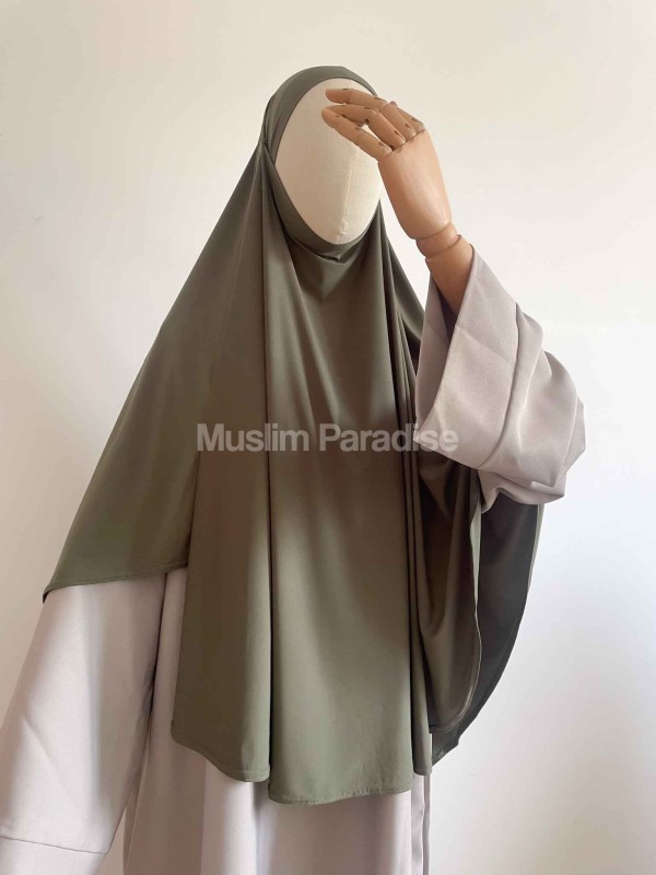 Khimar de Jersey Premium – Suave, elástico y ligero – Muslim Paradise