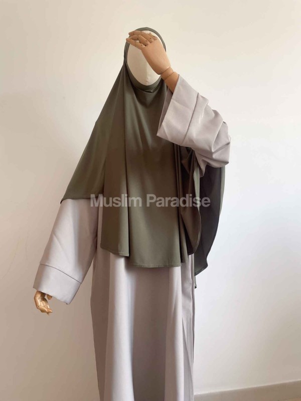 Khimar de Jersey Premium – Suave, elástico y ligero – Muslim Paradise