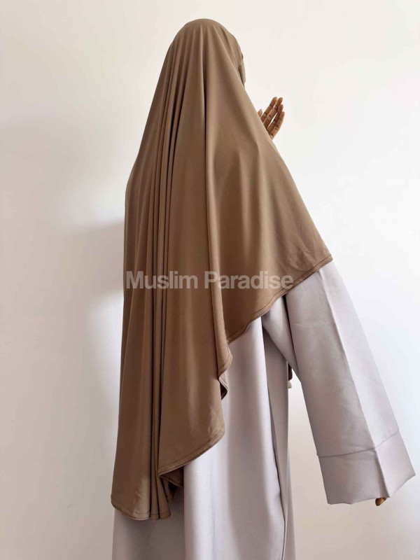 khimar Jersey taupe