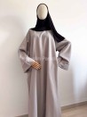 Abaya básica de bolsillos baratos - Muslim Paradise