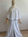 Conjunto Mastour económico pantalón ancho y camiseta en coton - Muslim Paradise
