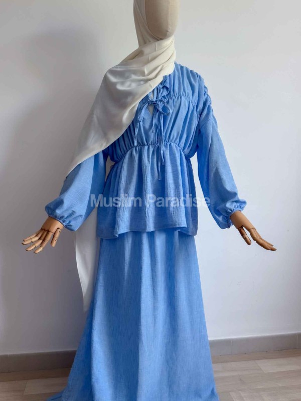 Conjunto de falda de verano para mujer musulmana - Conjunto económico Muslim Paradise