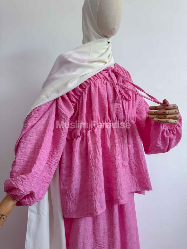 Conjunto de falda de verano para mujer musulmana - Conjunto económico Muslim Paradise