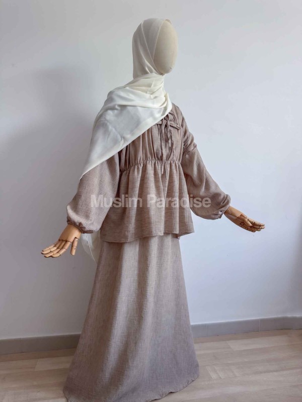 Ensemble jupe mastour été femme musulmane - Ensemble pas cher Muslim Paradise