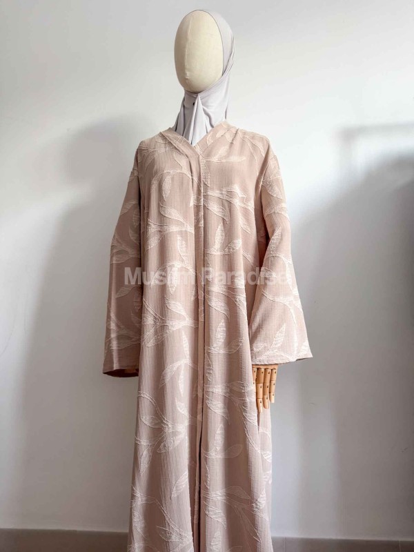 Abaya de verano económica para mujeres musulmanas - Muslim Paradise - Abaya con estampado natural