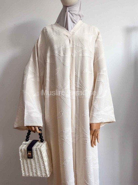 Abaya de verano económica para mujeres musulmanas - Muslim Paradise - Abaya con estampado natural