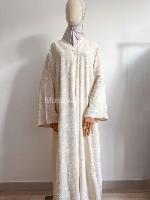Abaya de verano económica para mujeres musulmanas - Muslim Paradise - Abaya con estampado natural