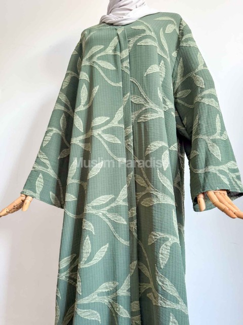 Abaya été pas cher femme musulmane - Muslim Paradise - Abaya motif naturel