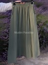 Falda Larga Mastour de Gasa de Algodón – Moda Modesta - Muslim Paradise
