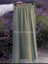 Falda Larga Mastour de Gasa de Algodón – Moda Modesta - Muslim Paradise