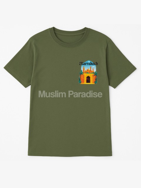 t-shirt marrakech manches courtes