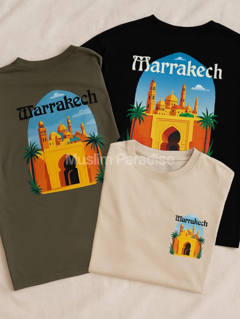 t-shirt marrakech - top Marrakech - Muslim Paradise