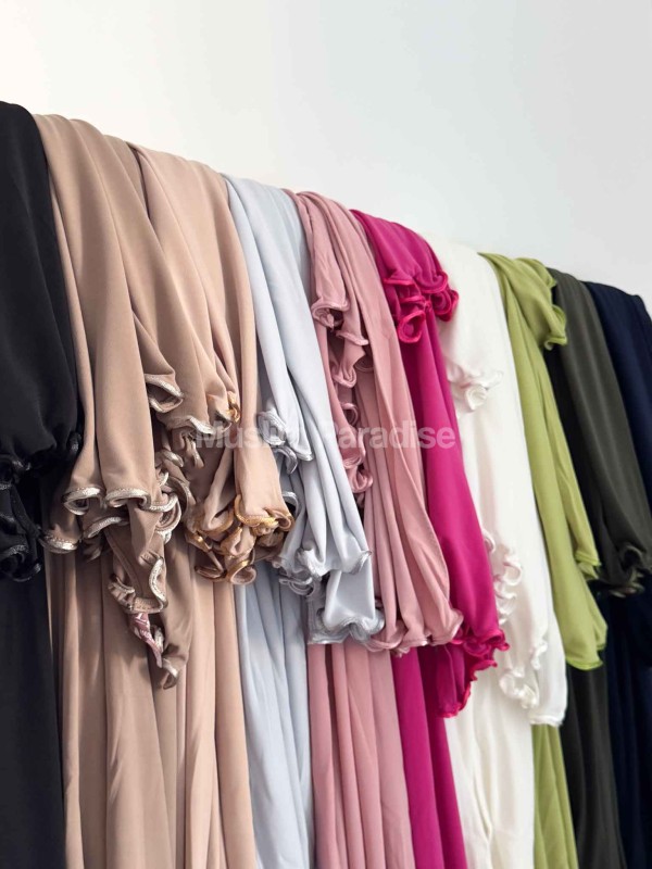 Hijab Jersey Premium Froufrou barato - Muslim Paradise