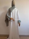 Abaya Elegante con Cuello Camisero – Tejido Premium – Corte Amplio y Estilo Refinado – Muslim Paradise