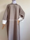 Abaya Elegante con Cuello Camisero – Tejido Premium – Corte Amplio y Estilo Refinado – Muslim Paradise