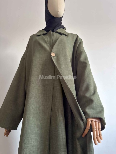 Kimono Amplio de Tejido Premium - Elegancia y Comodidad - Muslim Paradise