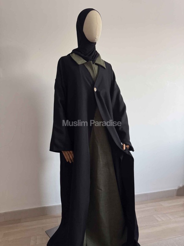 Kimono Amplio de Tejido Premium - Elegancia y Comodidad - Muslim Paradise