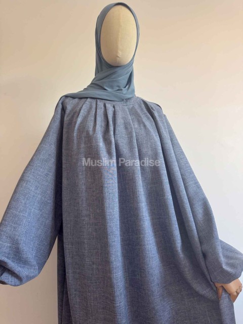 Détail tissu premium léger abaya Muslim Paradise