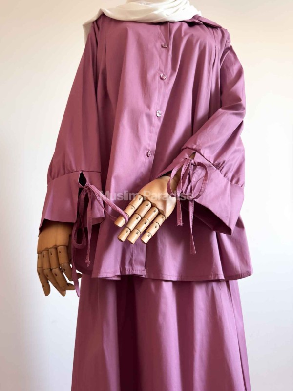 Conjunto de algodón Camisa Falda - Muslim Paradise