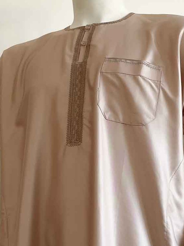 Lamis ibrahim manches longues beige