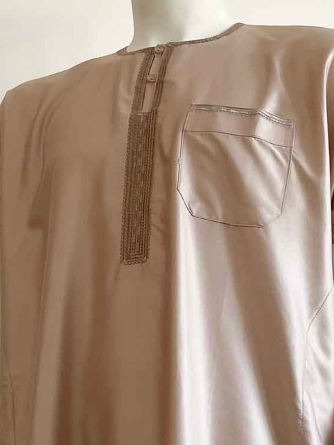 Lamis ibrahim manches longues beige