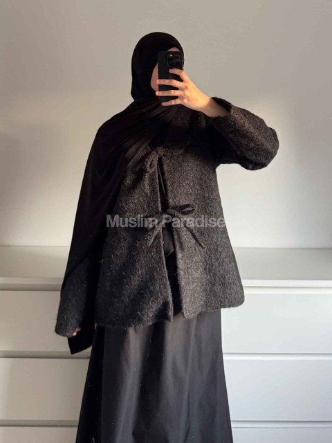 Manteau doux et élégant pour tenues hijab