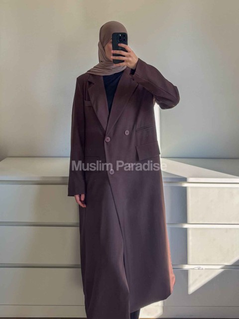 Blazer largo - modest fashion - Muslim Paradise