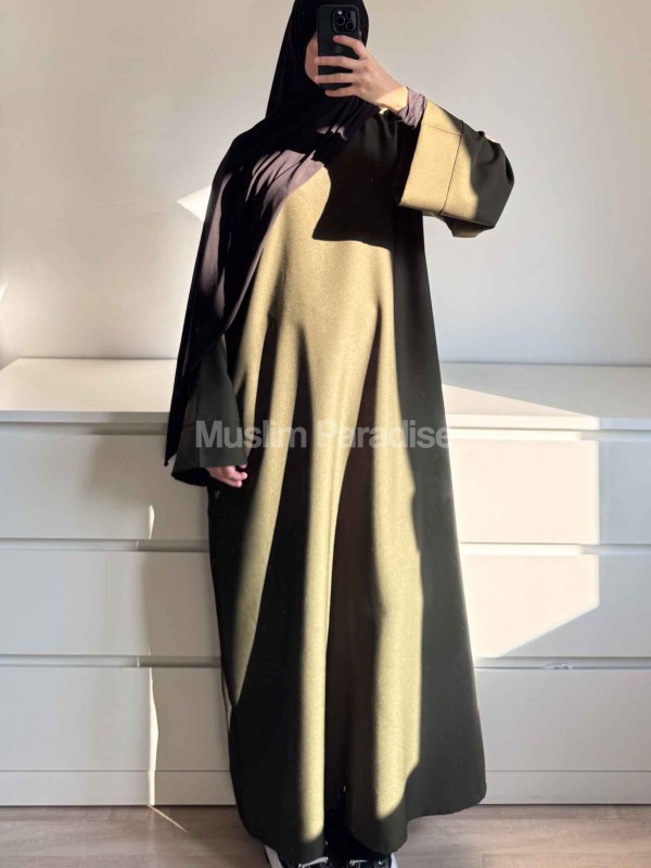 Abaya basique à poches pas cher - Abaya mi saison - Muslim Paradise