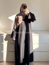 Abaya básica de bolsillos baratos - Muslim Paradise