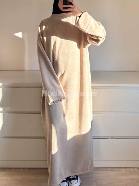 robe pudique hiver Muslim Paradise